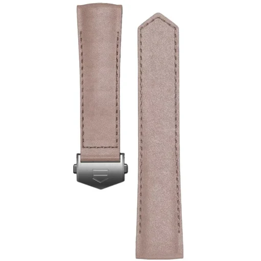 TAG Heuer Connected 42mm Calibre E4 Metallic Pink Leather Strap