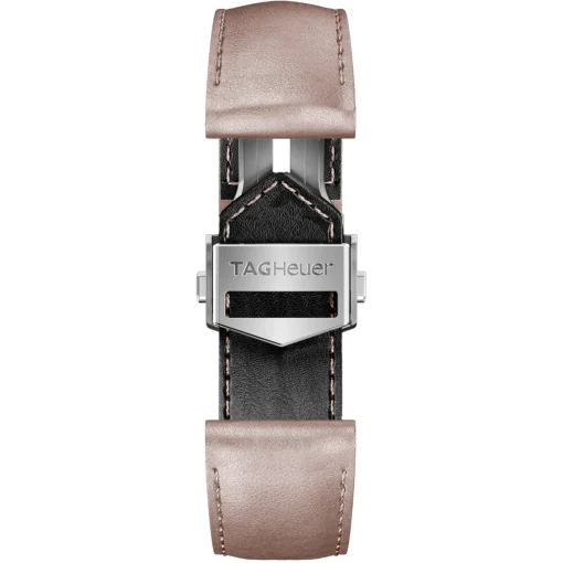 TAG Heuer Connected 42mm Calibre E4 Metallic Pink Leather Strap