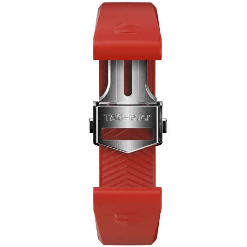 TAG Heuer Connected 42mm Red Rubber Strap
