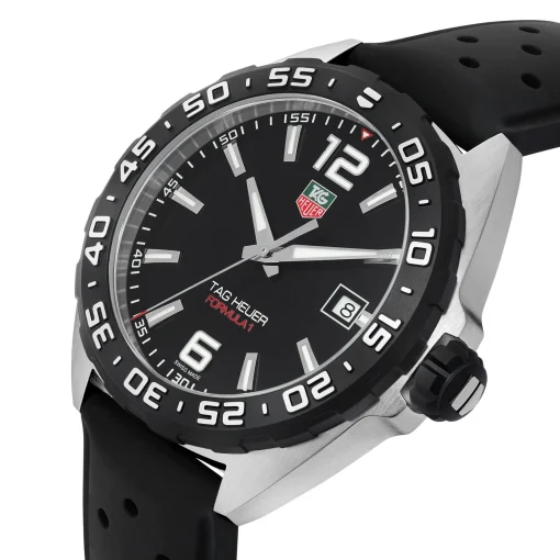 TAG Heuer Formula 1 Quartz Men's Black Rubber 41mm Watch