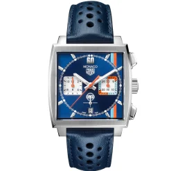 TAG Heuer Monaco X Gulf Special Edition 39mm Chronograph Men’s Watch