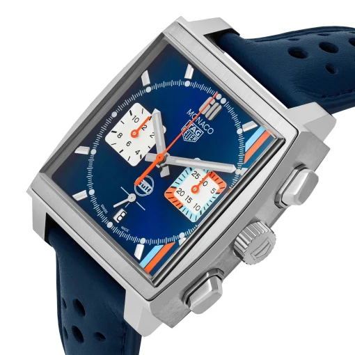 TAG Heuer Monaco X Gulf Special Edition 39mm Chronograph Men’s Watch