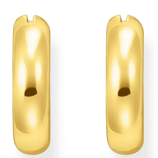 Thomas Sabo 18ct Yellow Gold Plated Hoop Earrings