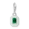Thomas Sabo Green Glass Ceramic Charm