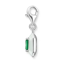 Thomas Sabo Green Glass Ceramic Charm
