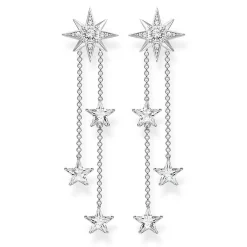 Thomas Sabo Multi Star Drop Earrings