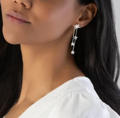 Thomas Sabo Multi Star Drop Earrings