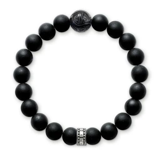 Thomas Sabo Obsidian Black Bracelet