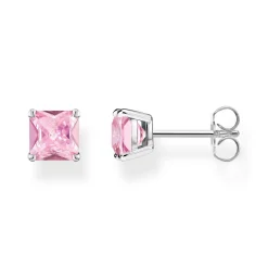 Thomas Sabo Pink Cubic Zirconia Stud Earrings