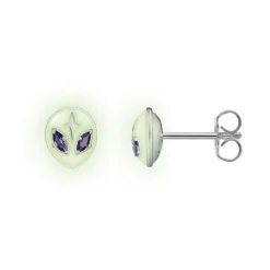 Thomas Sabo Silver Alien Stud Earrings