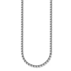 Thomas Sabo Silver Blackened Venezia Chain Necklace