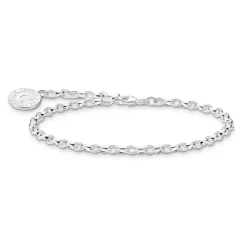 Thomas Sabo Silver Charmista Club Coin Charm Bracelet