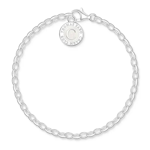 Thomas Sabo Silver Charmista Club Coin Charm Bracelet