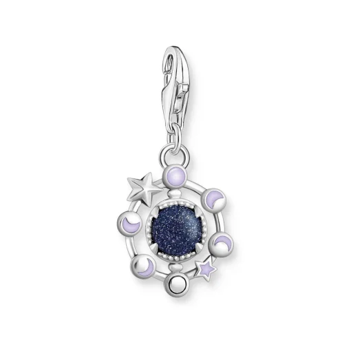 Thomas Sabo Silver Cubic Zirconia Orbit Charm