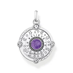 Thomas Sabo Silver Cubic Zirconia Eye Charm
