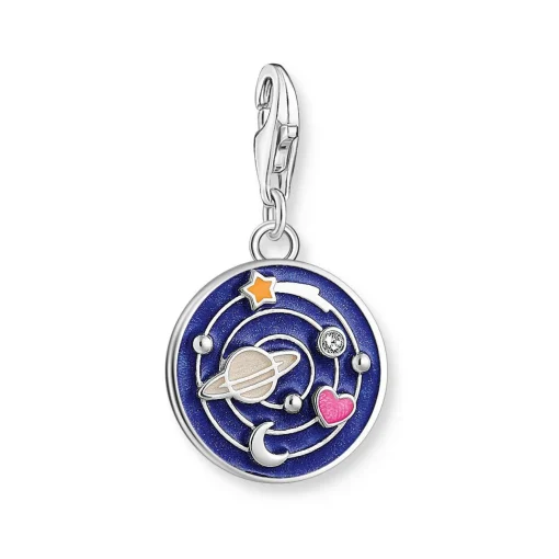 Thomas Sabo Silver Cubic Zirconia Space Charm