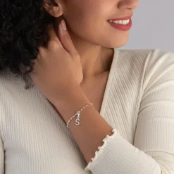 Thomas Sabo Silver Cubic Zirconia Initial S Charm