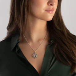 Thomas Sabo Silver Star and Moon Necklace