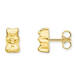 Thomas Sabo X HARIBO Goldbears Yellow Gold Plated Stud Earrings