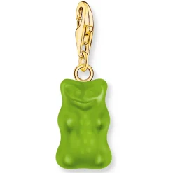 Thomas Sabo X HARIBO 18k Gold Plated Green Goldbears Charm