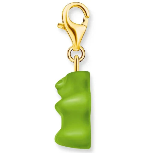 Thomas Sabo X HARIBO 18k Gold Plated Green Goldbears Charm