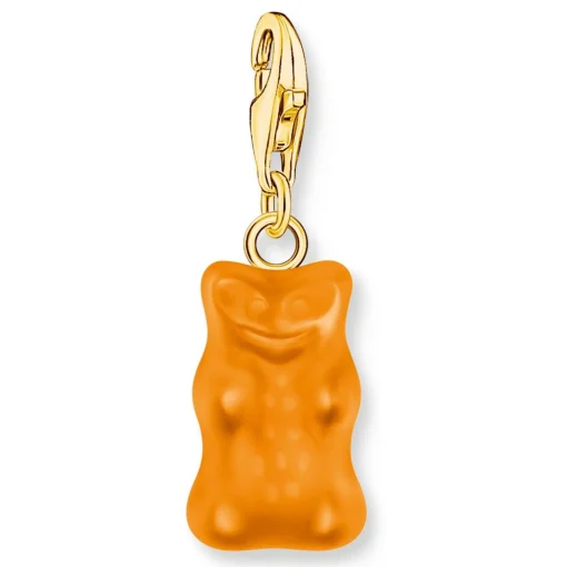 Thomas Sabo X HARIBO 18k Gold Plated Orange Goldbears Charm