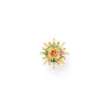 Thomas Sabo Yellow Gold Plated Sun Single Stud Earring