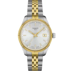 Tissot Ballade 34mm Stainless Steel and Yellow Gold PVD Ladies Watch
