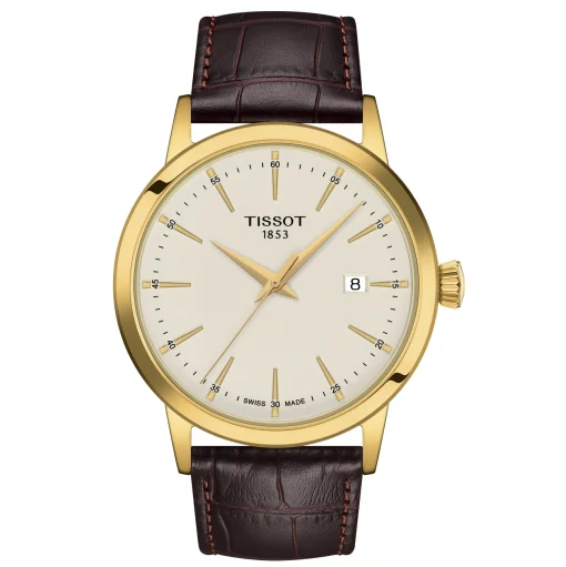 Tissot Classic Dream 42mm Gold Plated Men’s Watch