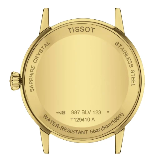 Tissot Classic Dream 42mm Gold Plated Men’s Watch