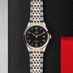 TUDOR 1926 36mm Stainless Steel and Rose Gold Automatic Watch