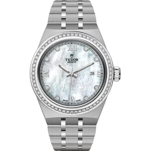 TUDOR Royal 28mm Diamond Mother of Pearl Automatic Ladies Watch