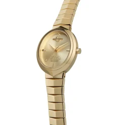 Vivienne Westwood Armour 28mm Yellow Gold Tone Ladies Watch