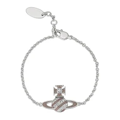 Vivienne Westwood Assita Silver Crystal Bracelet