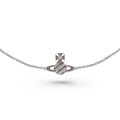 Vivienne Westwood Assita Silver Crystal Bracelet