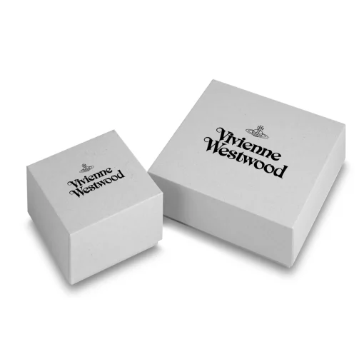 Vivienne Westwood Assita Silver Cubic Zirconia Stud Earrings
