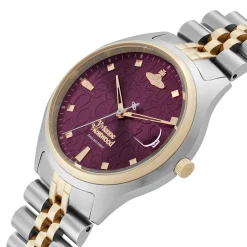Vivienne Westwood Camberwell 37mm Stainless Steel and Yellow Gold Plated Ladies Watch