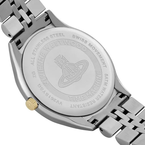 Vivienne Westwood Camberwell 37mm Stainless Steel and Yellow Gold Plated Ladies Watch
