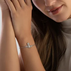 Vivienne Westwood Carmela Cubic Zirconia Bracelet