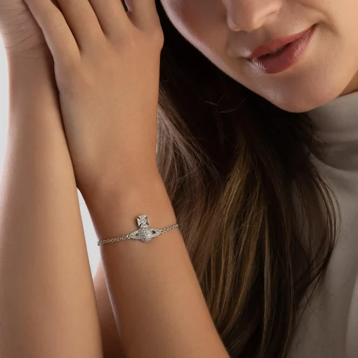 Vivienne Westwood Carmela Cubic Zirconia Bracelet