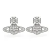 Vivienne Westwood Carmela Crystal Stud Earrings