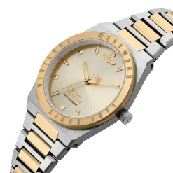 Vivienne Westwood Charterhouse 39.5mm Stainless Steel and Yellow Gold Tone Ladies Watch