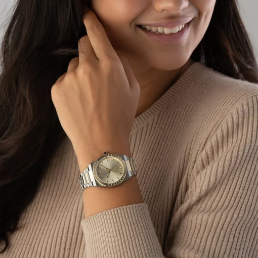 Vivienne Westwood Charterhouse 39.5mm Stainless Steel and Yellow Gold Tone Ladies Watch