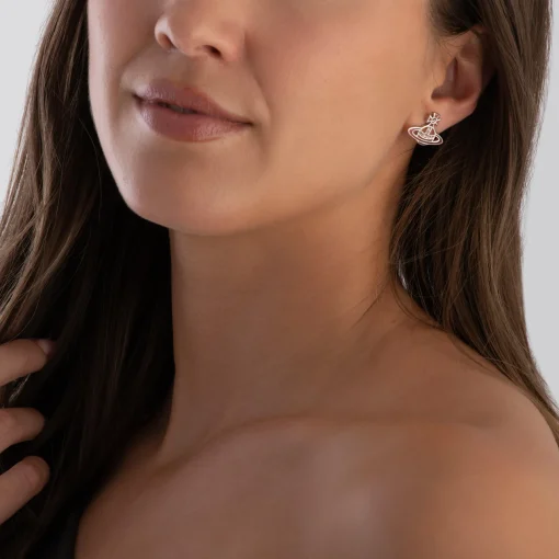 Vivienne Westwood Concetta Crystal Stud Earrings