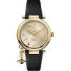 Vivienne Westwood Exclusive Orb Heart 36mm Yellow Gold Tone Ladies Watch