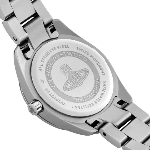 Vivienne Westwood Fenchurch 28mm Stainless Steel and Yellow Gold Tone Ladies Watch