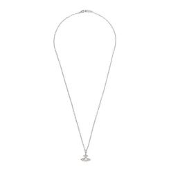 Vivienne Westwood Feodora Silver Pearl and Cubic Zirconia Pendant