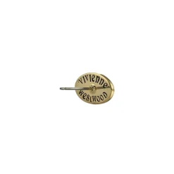 Vivienne Westwood Gold Tone Tag Men’s Earring