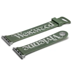 Vivienne Westwood Green Silicone Apple Watch Strap