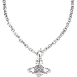 Vivienne Westwood Hilario Grey Metal Men’s Pendant